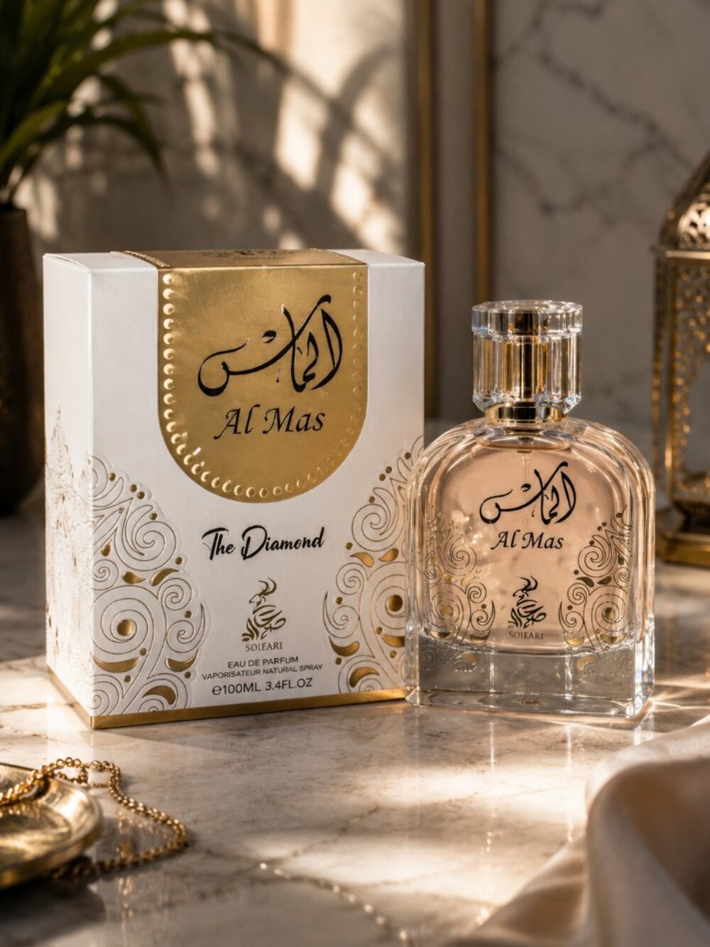 Al Mas The Diamond By Sahari Eau De Parfum 3.4 FL OZ For Women